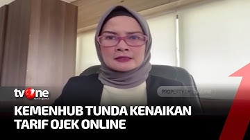 Kemenhub Tunda Kenaikan Tarif Ojek Online Hingga 25 Hari | Kabar Petang Pilihan tvOne