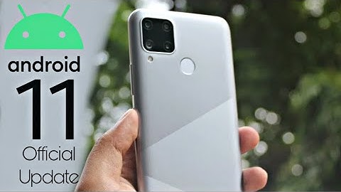 Realme C15 Android 11 Official  Update (RELEASED)