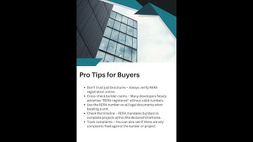 How to  check RERA-approved project