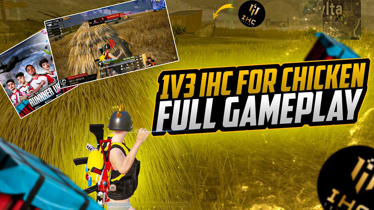 1v3 IHC FOR THE VICTORY | FULL GAMEPLAY OF PMPL | T2K SUYOG