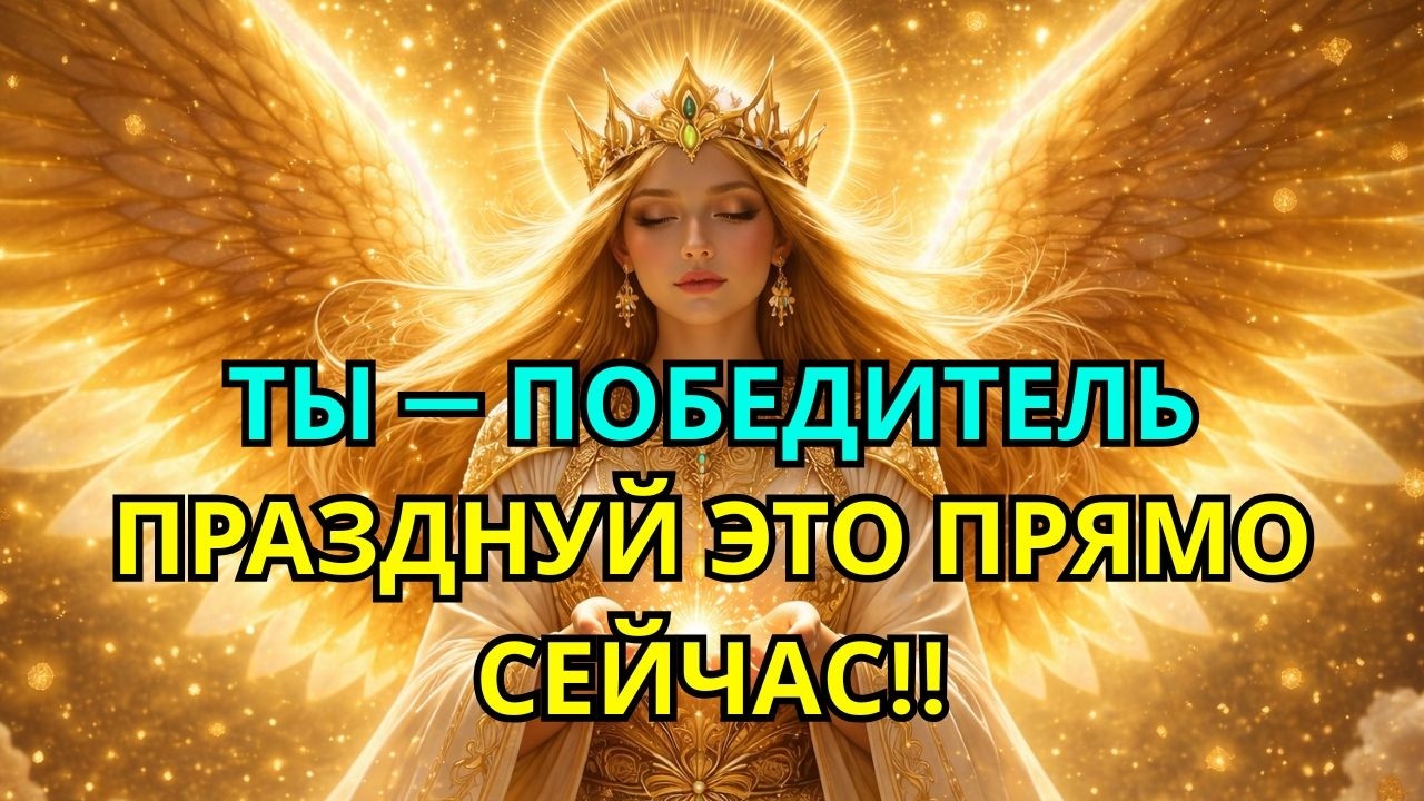 Избранный, Вселенная объявила тебя победителем — празднуй сейчас