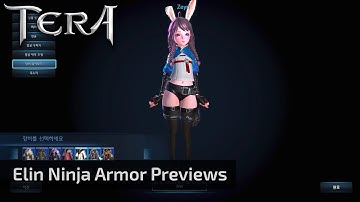TERA KR | Elin Ninja (New Class) | Armor Previews