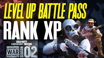 Vanguard Warzone Pacific LEVEL UP FAST Battle Pass Season 2 and RANK UP XP Fastest Way - Do This Now