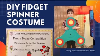 DIY Fidget Spinner Costume | Fancy Dress Competition idea