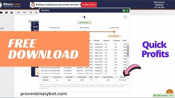 Quick Real Profit - Real LD Ballistic Bot | Tested Proven Binary Bot