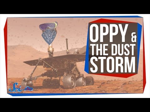 Video: The Opportunity Rover That Photographed The Log On Mars Did Not Survive The Dust Storm - Alternative View