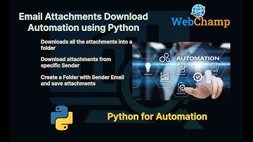 Automate Email Attachment Downloads with Python || Download all or filtered emails attachments