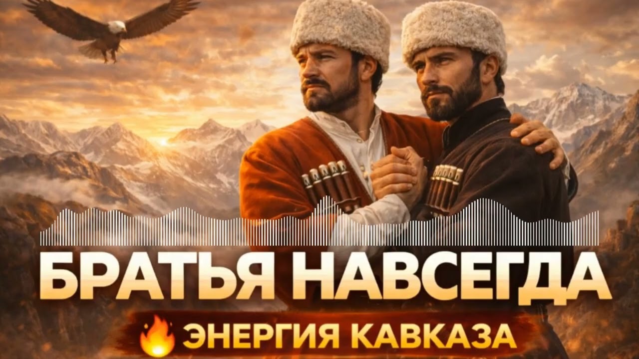 БРАТЬЯ НАВСЕГДА 🔥 Лезгинка 2026 | Кавказская Песня о Братстве