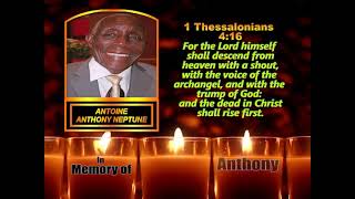 Antoine Anthony Neptune ~ Memorial