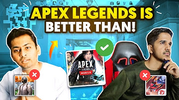 Apex Legends Mobile is Better Than These Games!!🔥 | BGMI, Free Fire, CODM