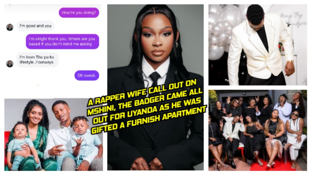 Badger Rapper MSHINI OFFICIAL STATEMENT ABOUT THE RUMORS OF DATING A RAPPER, BADGERS ...