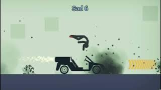 Sad del juego stickman Dismounting 😔