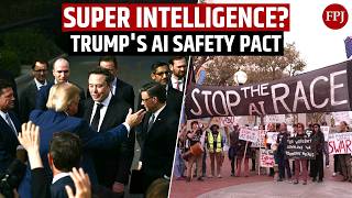 AI Is Now 'Super Intelligence': Trump & 6 Tech CEOs Sign Safety Pact |  Public Safety Vs Tech Giants Update