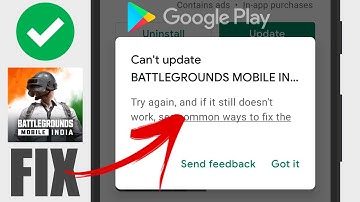 How To Fix BATTLEGROUNDS MOBILE INDIA Can