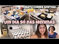 ❤️ VLOG - UM DIA COMIGO 😋 CAFÉ E MESAS POSTAS NA DEBORINHA | NOITE DE JAPA 😋 Simplifique