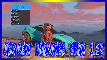 GTA5 ONLINE 1.25 PARADIES MOD MENU (sprx) + DOWNLOAD CEX/DEX (PS3 MODS)