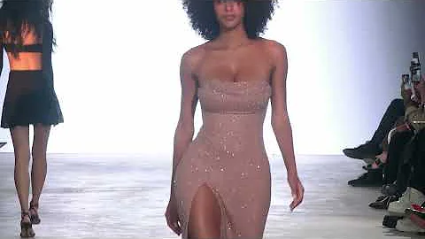 BRIANA SMITH catwalk fashion show