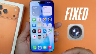 iPhone 17 Pro Max - How To Fix Camera Crashing