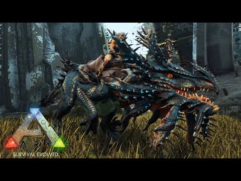 3 Ark Ex 新生物ヴェロナ Velona サウルスが火力絶大 厳選テイム Pc版公式pve Ark Survival Evolved Youtube