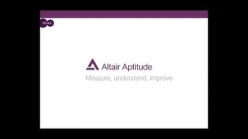 Altair Aptitude