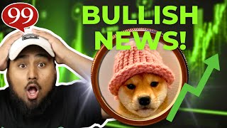 DOGWIFHAT HOLDERS ALERT!!! WHATS CAUSING $WIF TO PUMP!? DogWifHat Price Prediction by 99Bitcoins 781 views 3 days ago 6 minutes, 35 seconds