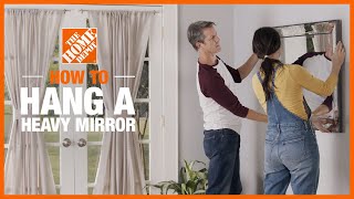 How to Hang a Heavy Mirror | The Home Depot screenshot 5