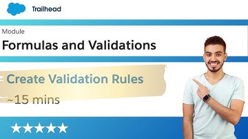 Create Validation Rules (Hands-on challenge) | Formulas and Validations | Salesforce