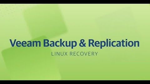 Linux Recovery