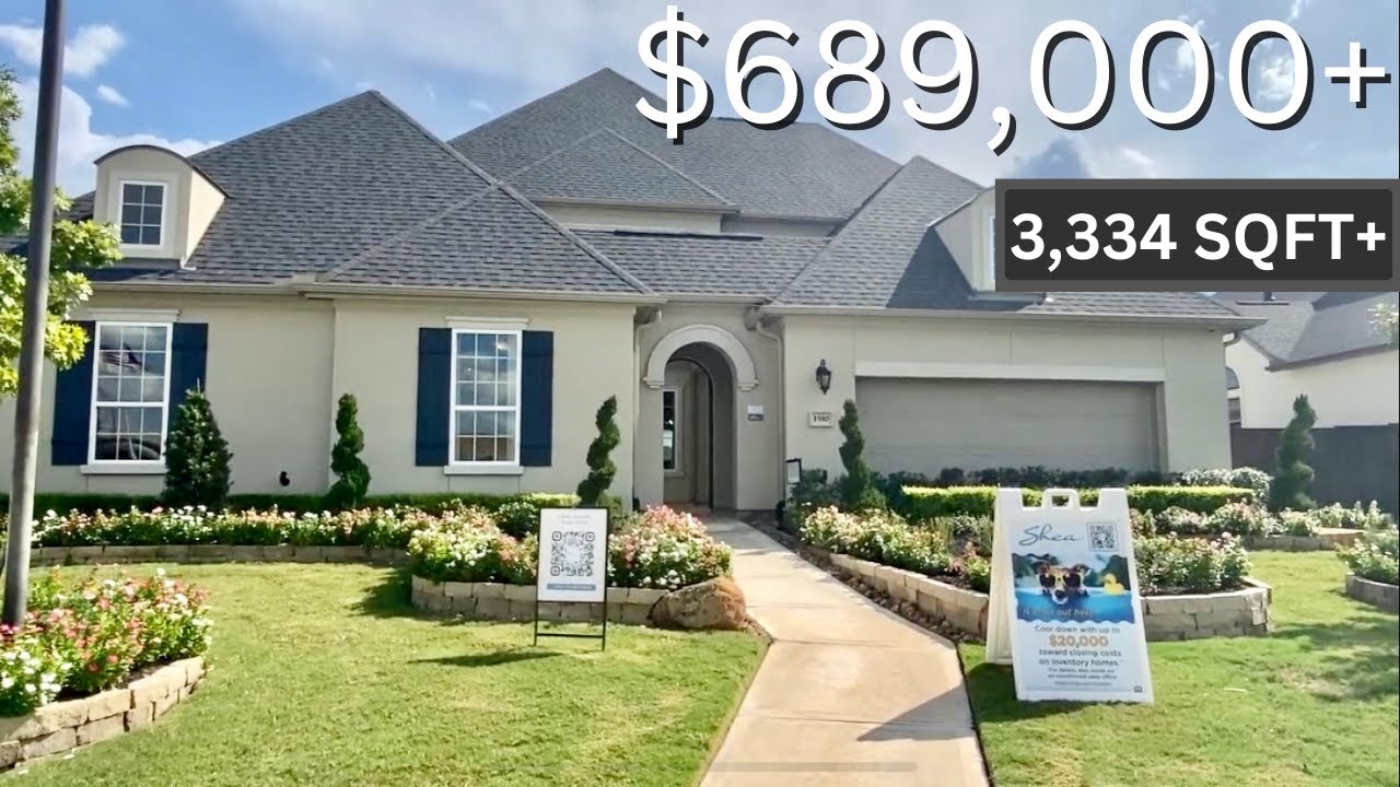 CUSTOMIZABLE New Construction Floor Plan In KATY TEXAS | Shea Homes