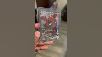 “I may be super, but I’m no hero!” #deadpool #pikachu  #pokemon #pokemoncards #deadpoolbyebyebye