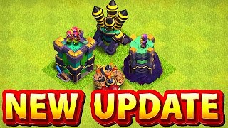 NEW UPDATE!! troop levels and weapon upgrades!!! | Clash Of Clans |