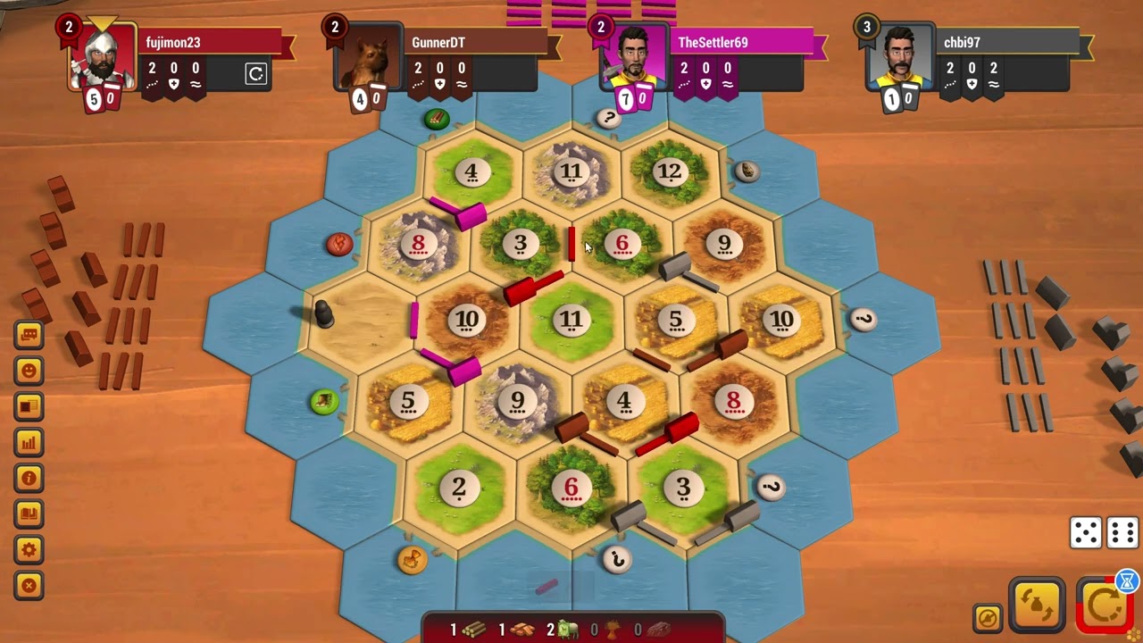 超絶な死闘を繰り広げました！！カタン最高