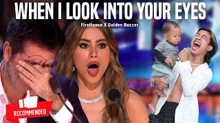 Golden Buzzer : Everyone cried hysterically hearing the song FireHouse with an extraordinary voice!