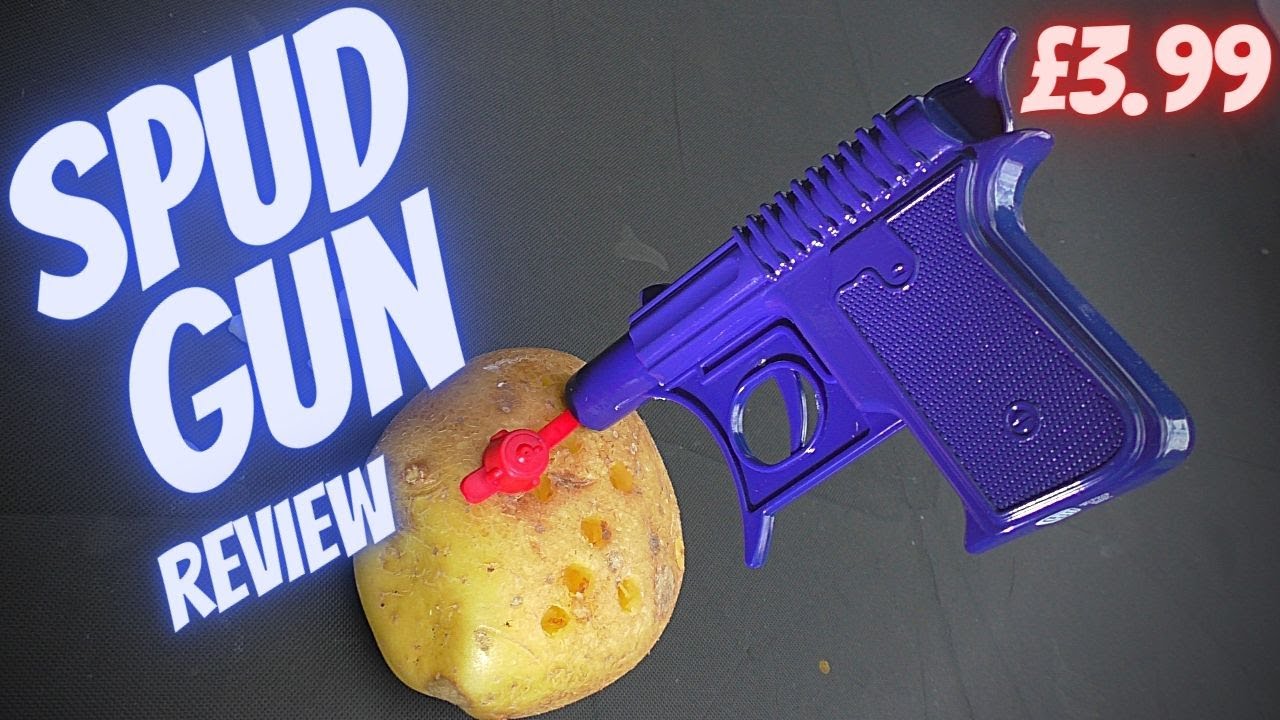Details about   POTATO GUN Power  Kids Toy Pistol Fire Potato Pellets Skins Spud Launcher Trigge 
