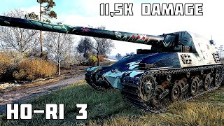 Ho-Ri 3 • 11,5K DAMAGE 6 KILLS • World of Tanks