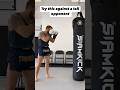 Great combination against tall opponent #mma #muaythai #bjj #martialarts #kickboxing #ufc