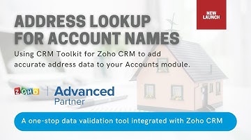 Zoho CRM Toolkit Address Lookup for Accounts