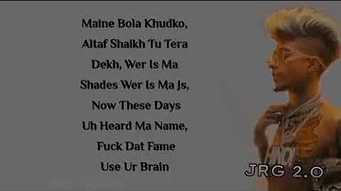 MC ST∆N - Basti ka hasti (Lyrics video)(slowed + reverb) #mcstan #bastikahasti #viral #lyrics #song