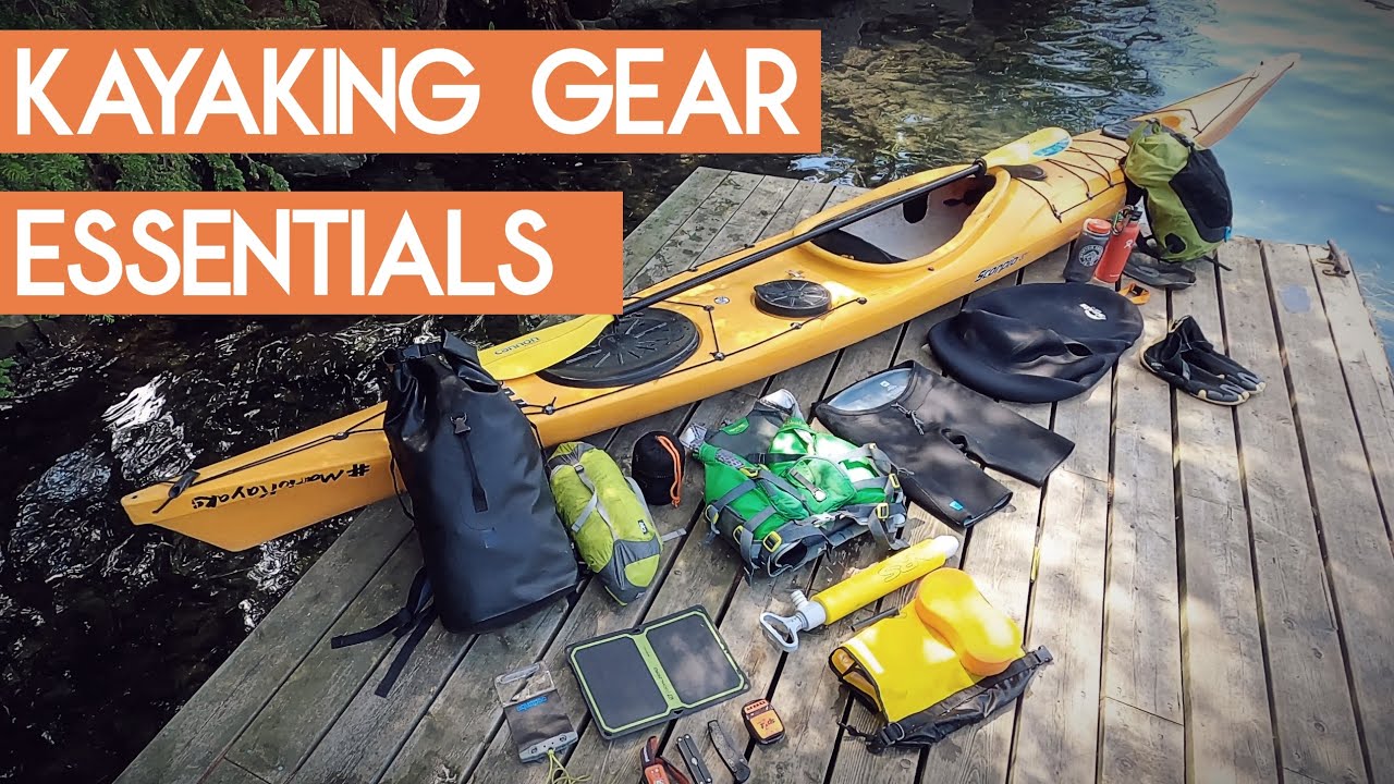 Essentials for multi-day kayak tours