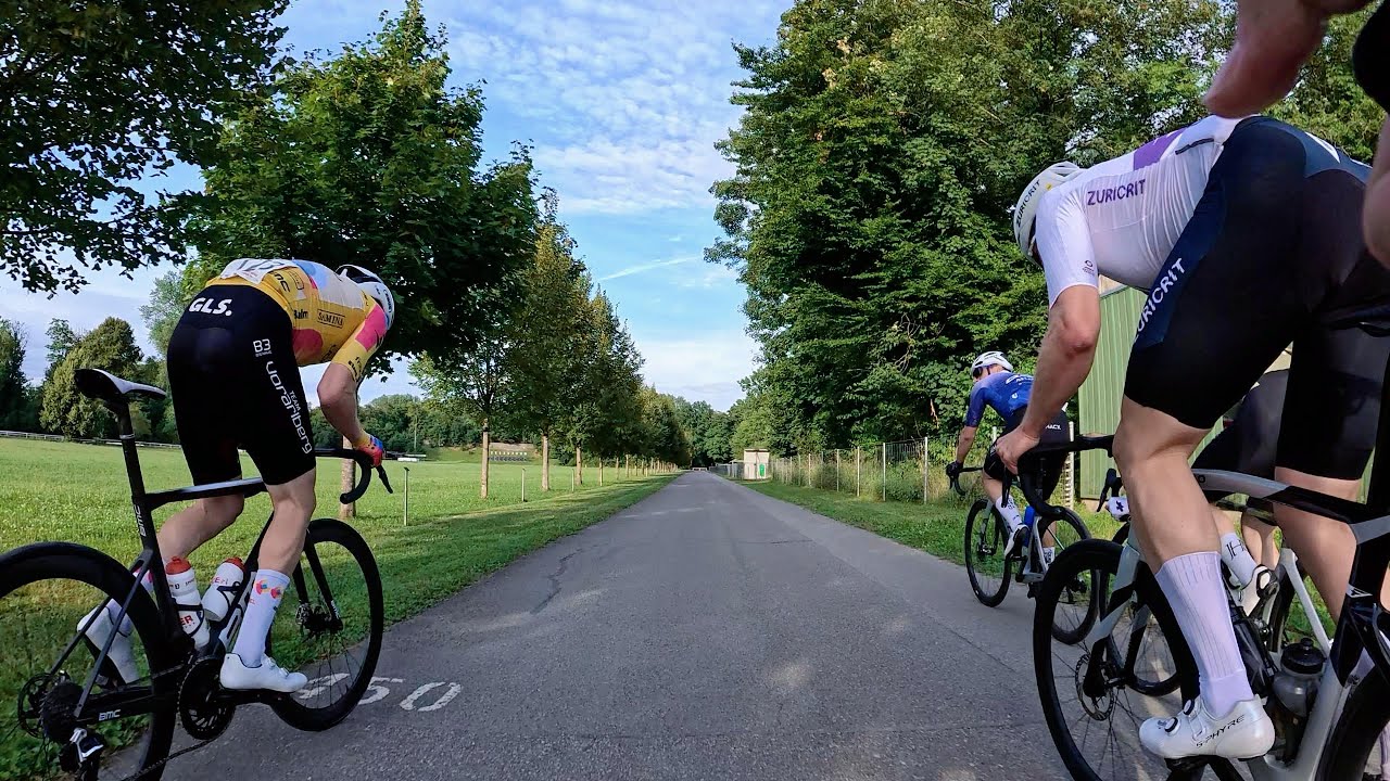 Crit Race On Board Camera  - Brugger Abendrennen