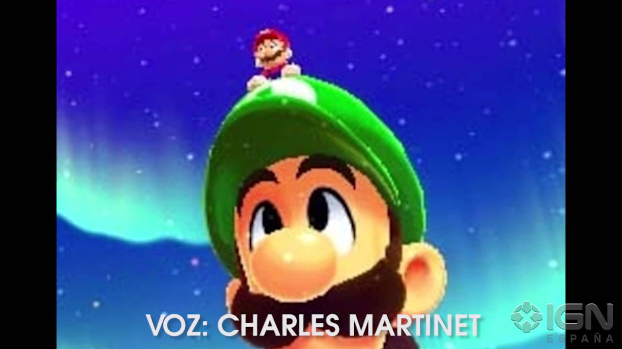 La voz de Mario, Luigi y muchos más con Charles Martinet para IGN - YouTube