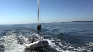 Cape Dory 28 "Seahorse" Scituate to Boston.