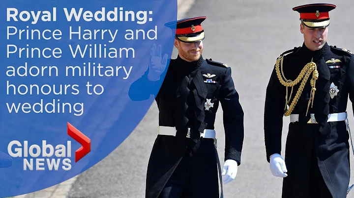 Royal Wedding: Prince Harry, Prince William arrive at St George's Chapel