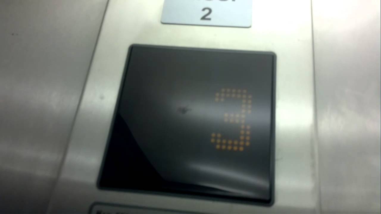 Schindler traction elevators/lifts in Jumbo shopping center, Vantaa