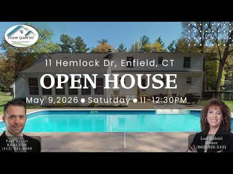 11 Hemlock Dr, Enfield, CT home video tour