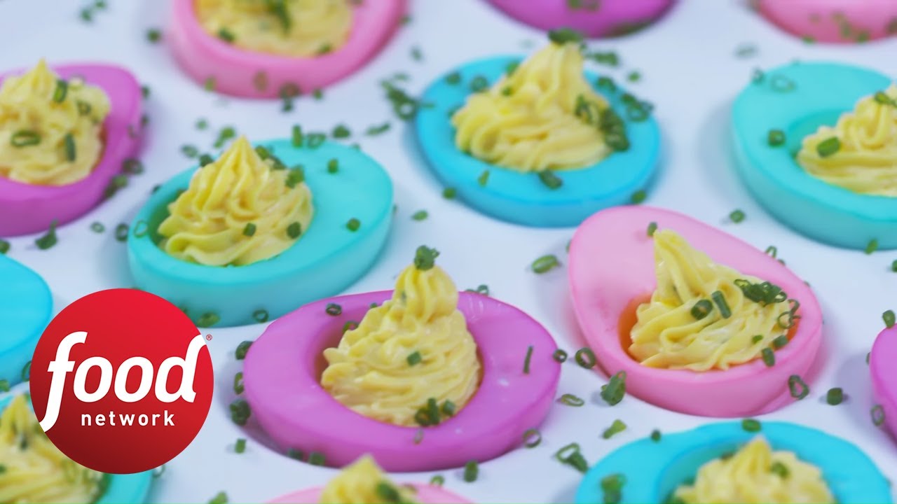 How to Make Colorful Deviled Eggs | Food Network