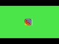 Instagram green screen for contact account