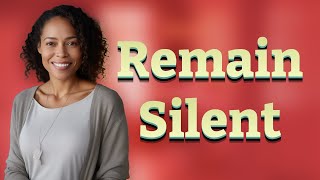 What Does the 'Right to Remain Silent' Guarantee in the U.S. Constitution?