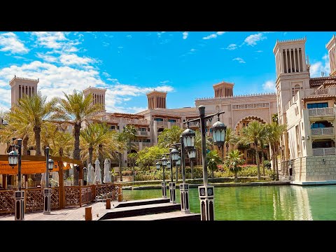 Apple iPhone 12 Pro Max Cinematic 4K HDR : Souk Madinat Jumeirah Dubai with Burj Al Arab View
