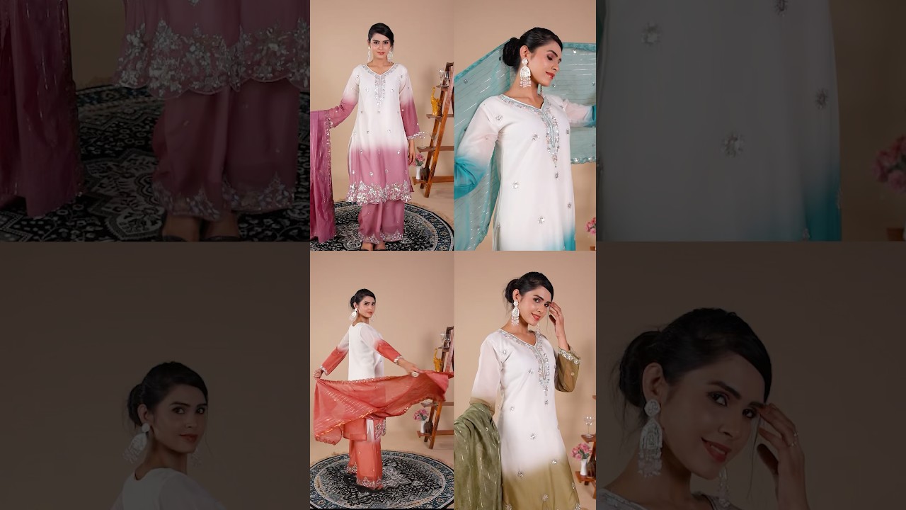 Rama Blue Star Georgette Suit
